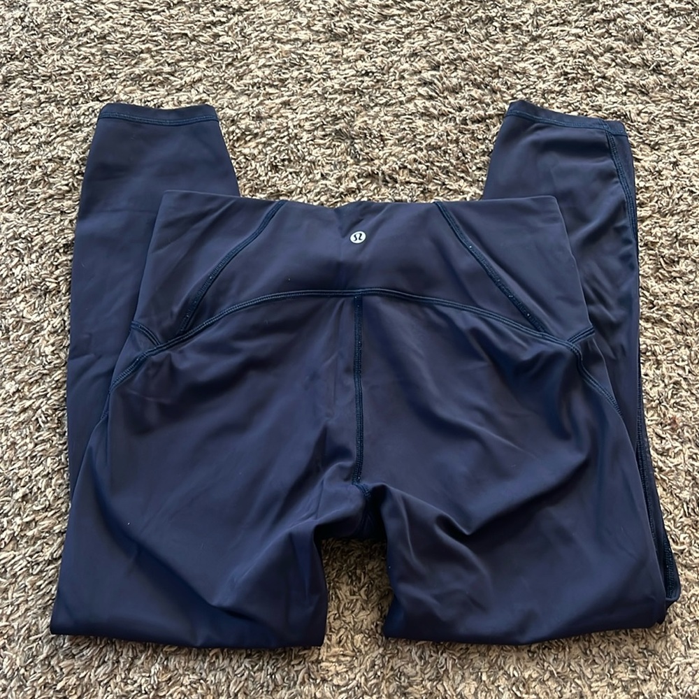 Lululemon Train Times 7/8 Pant (25" ) - Midnight Navy